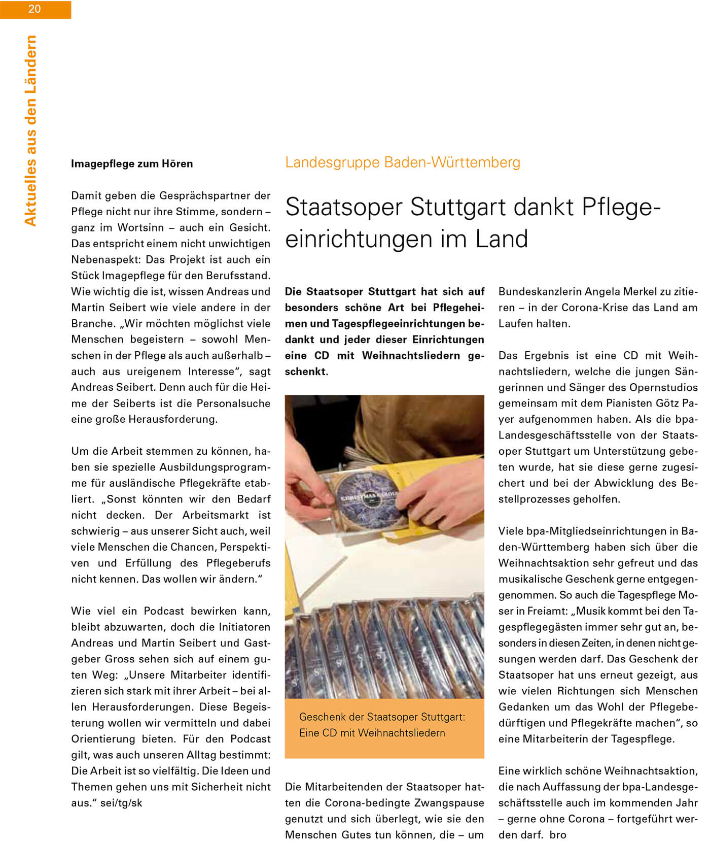 Artikel Teil 2 des bpa Magazins